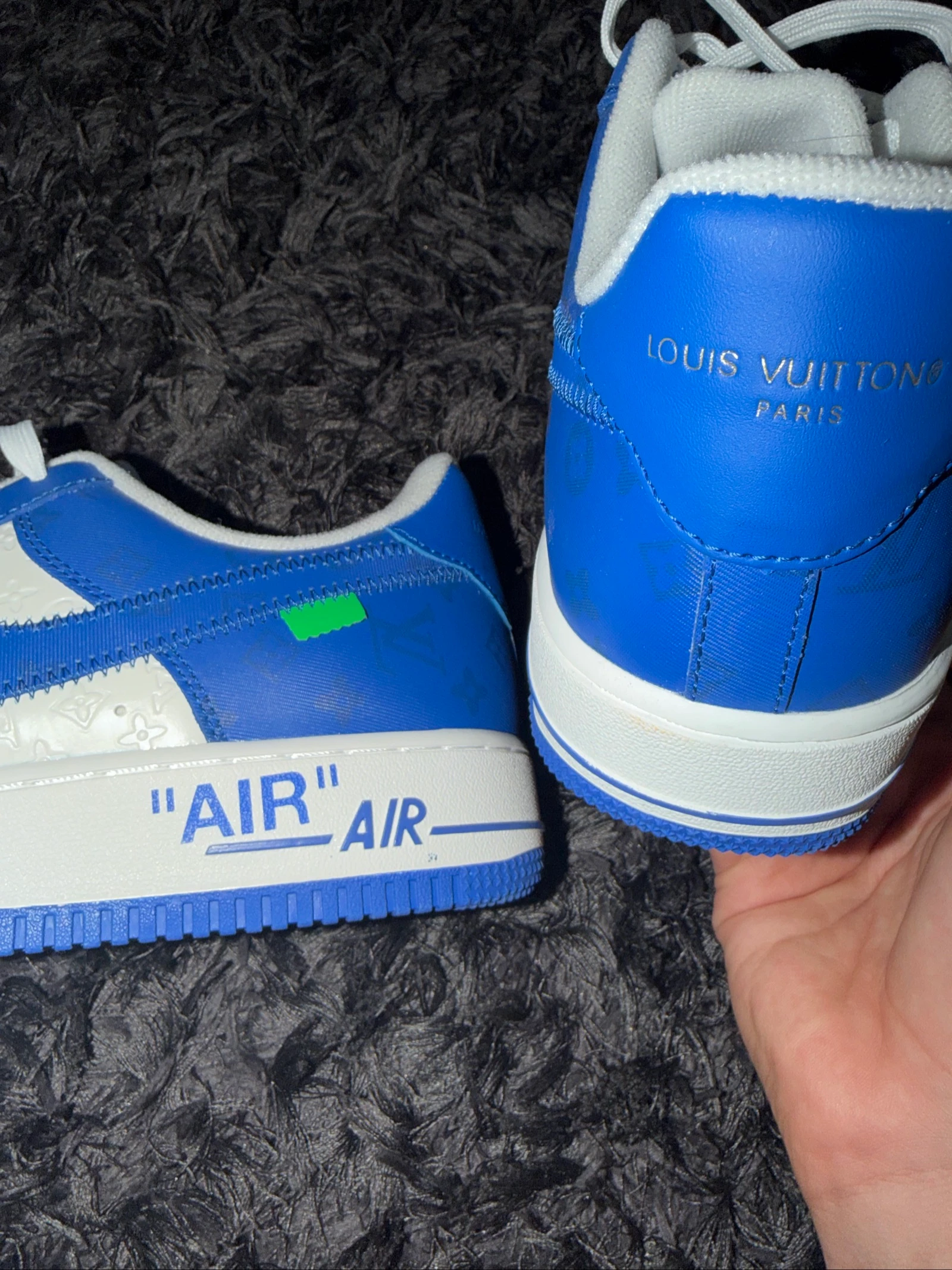 Nike x LV Air force 1 Azul/Blanco - Nuevas – photo 5